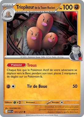 Triopikeur de la Team Rocket