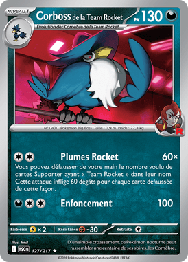 Corboss de la Team Rocket