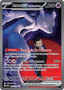 Mewtwo-ex de la Team Rocket