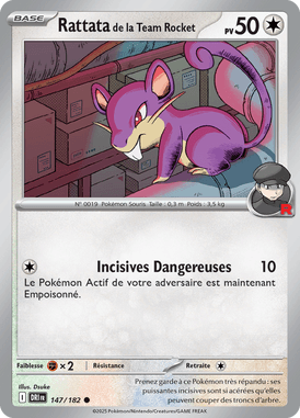 Rattata de la Team Rocket