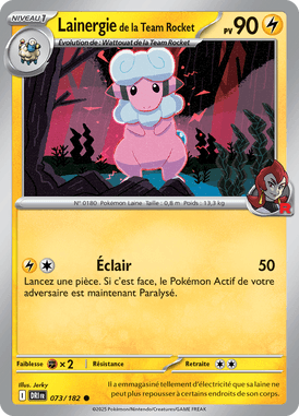 Lainergie de la Team Rocket