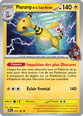 Pharamp de la Team Rocket