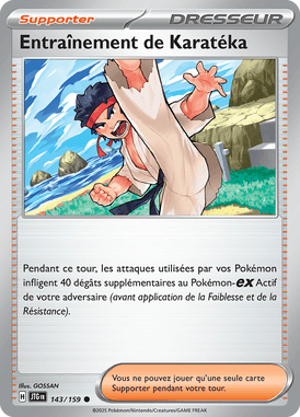 Entraînement de Karatéka