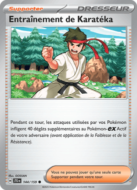 Entraînement de Karatéka