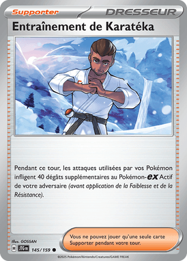 Entraînement de Karatéka