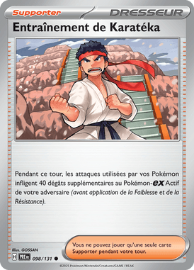 Entraînement de Karatéka